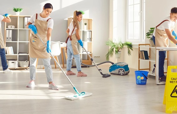 Cleaning professionals
